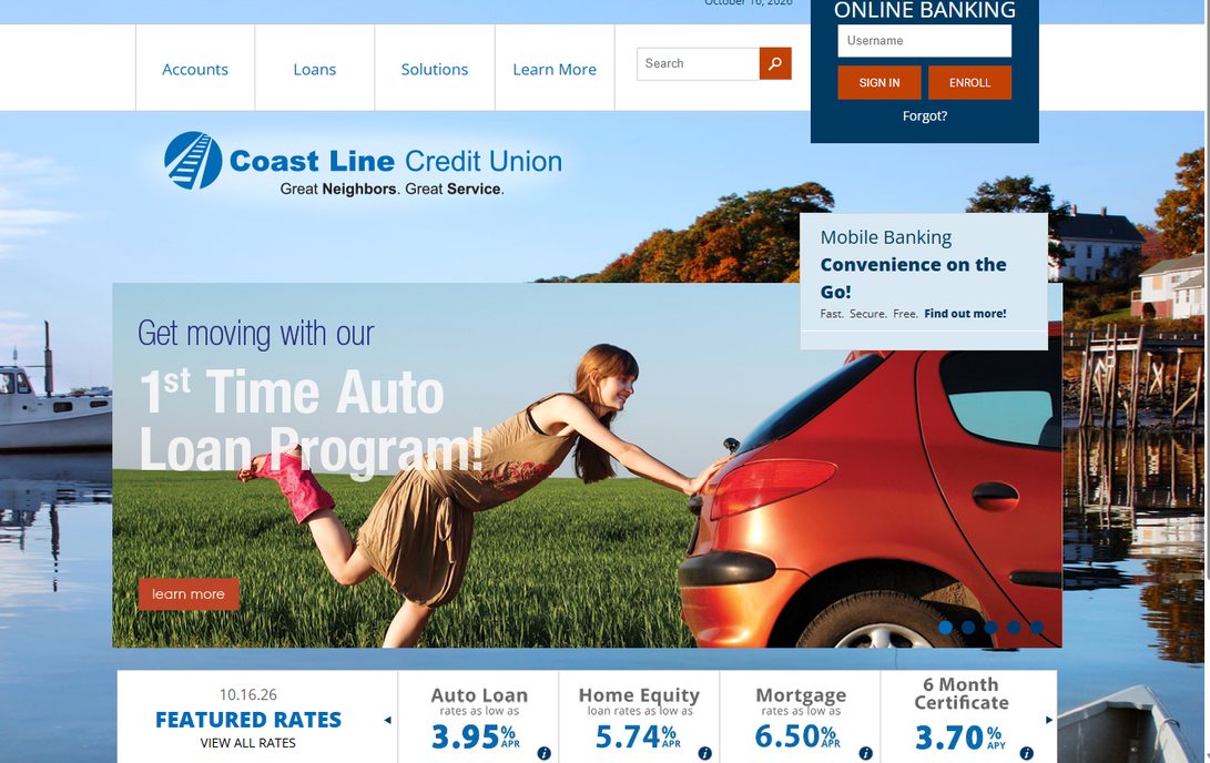 Coastline Credit Union – coastlinecu.com